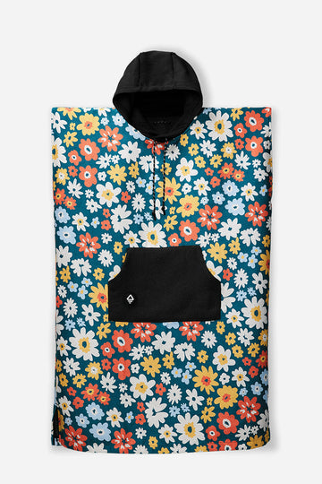 Changing Poncho: Spring Flowers
