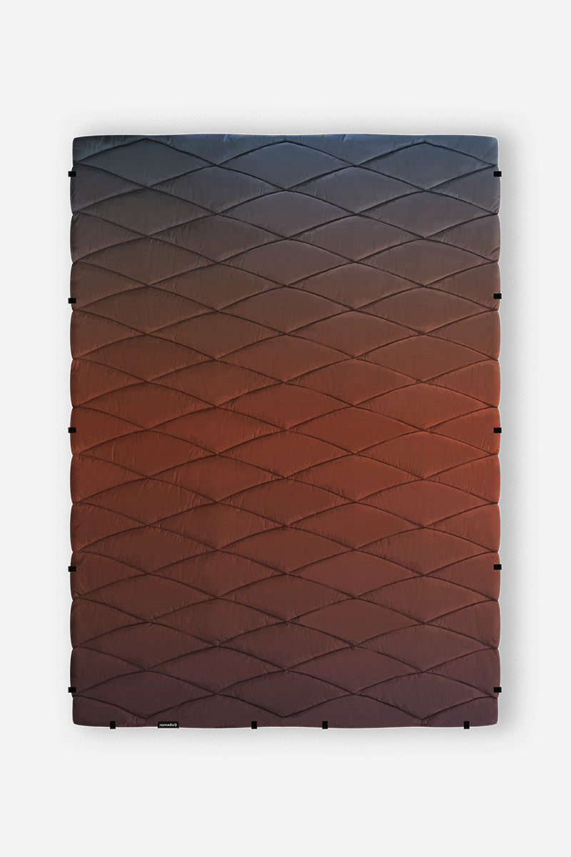 Puffer Blanket: Sunset Afterglow