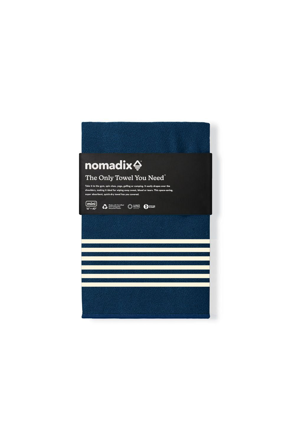 Mini Towel: Poolside Navy