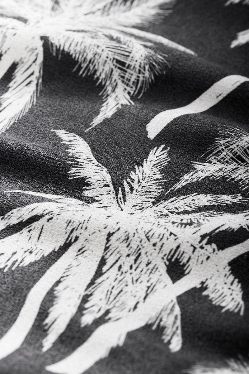 Original Towel: Bunch Palms Black