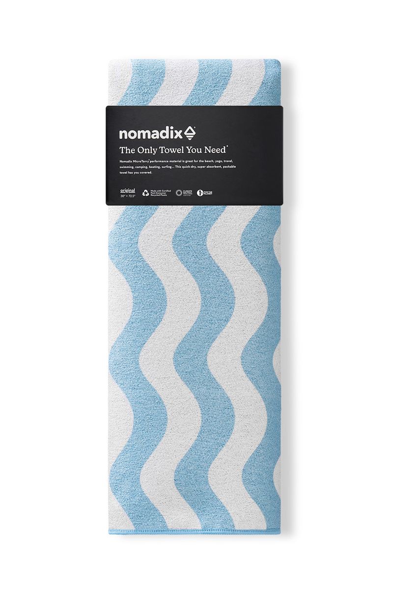 Original Towel: Calm Seas Pale Blue Sky