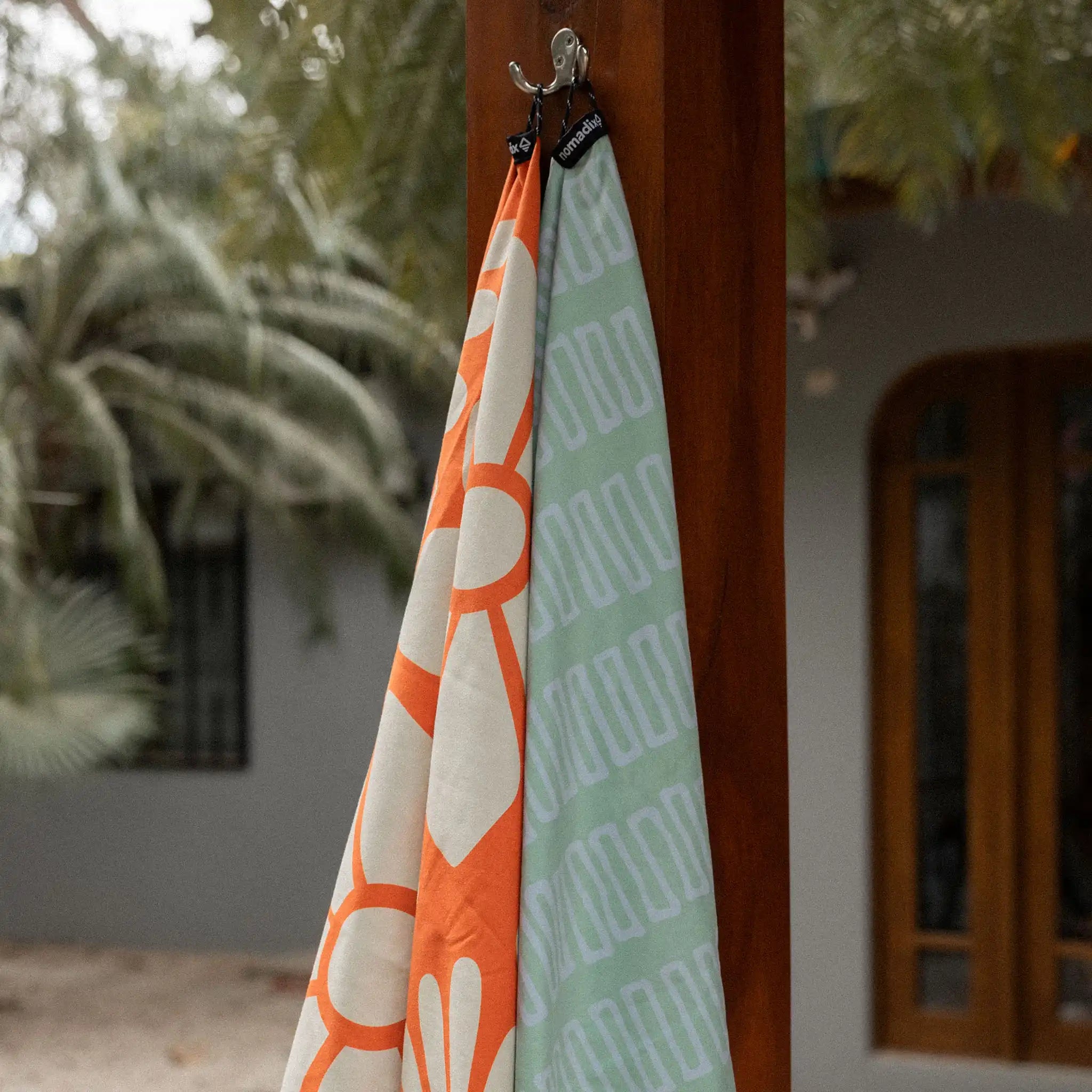 Original Towel: Switchback Seafoam Green