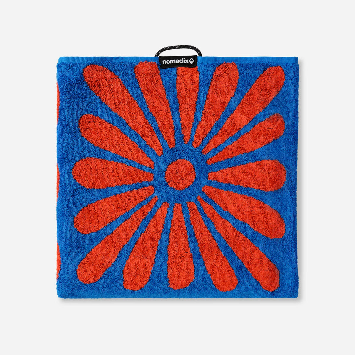 Organic Beach Towel: Big Flowers Stellar Orange – Nomadix Canada