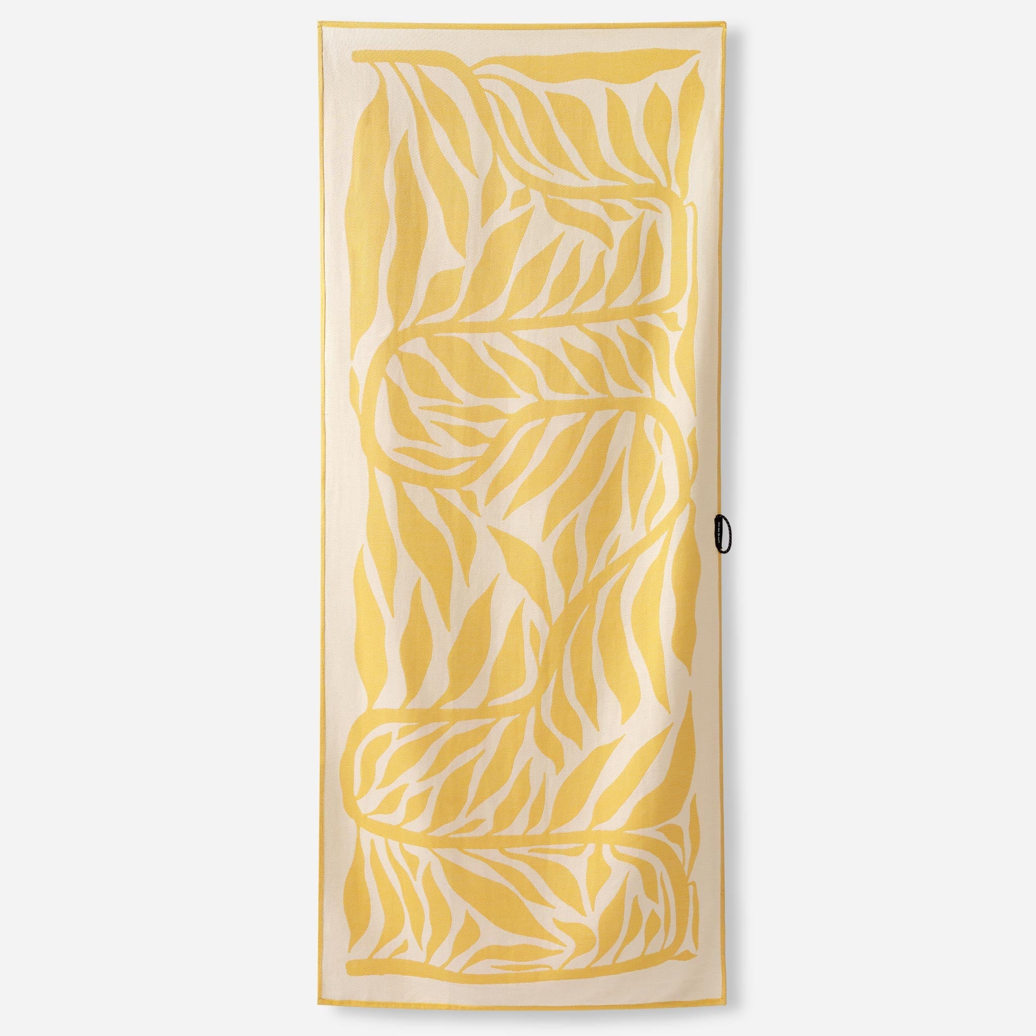 Organic Travel Towel: Jungle Vine Amber Sun