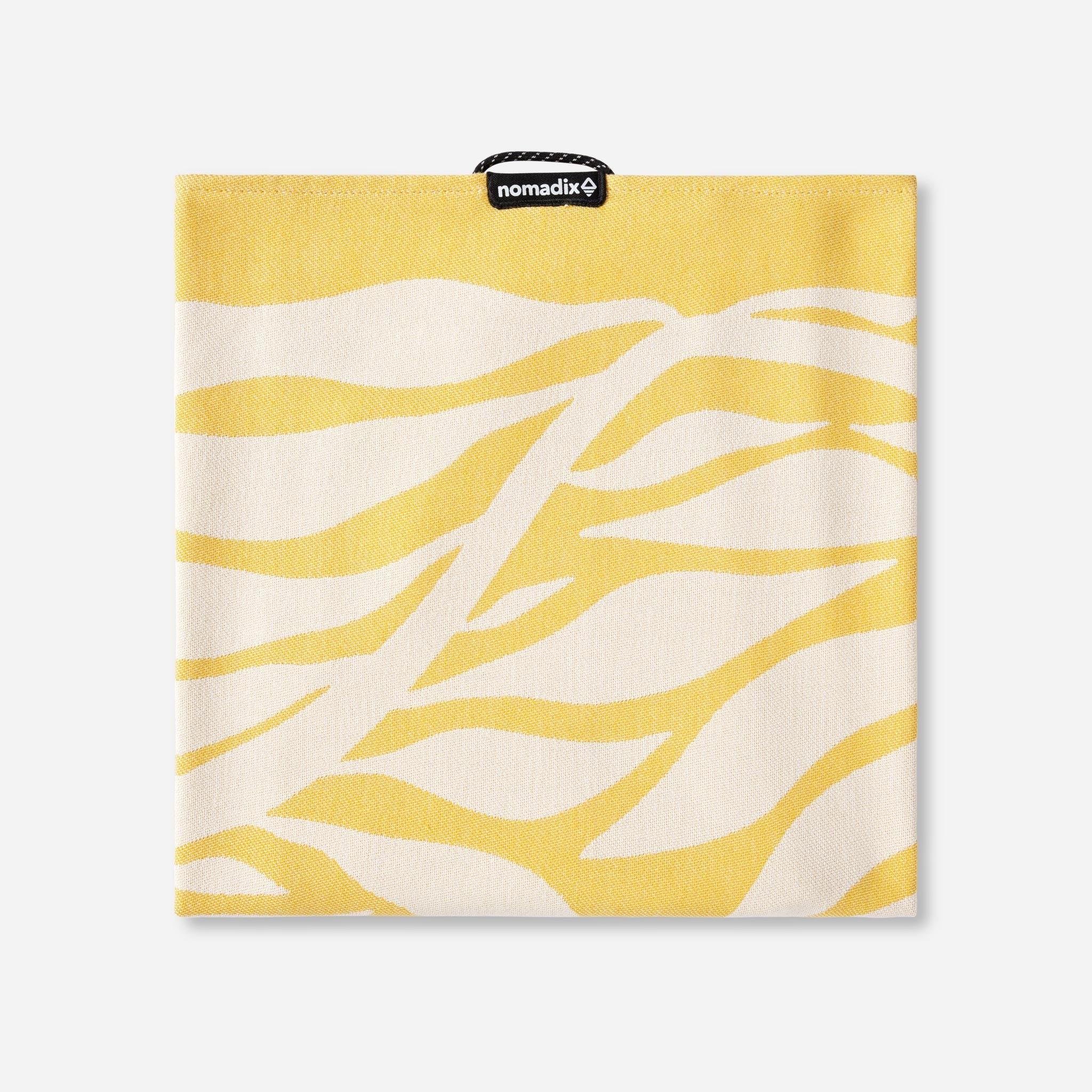 Organic Travel Towel: Jungle Vine Amber Sun