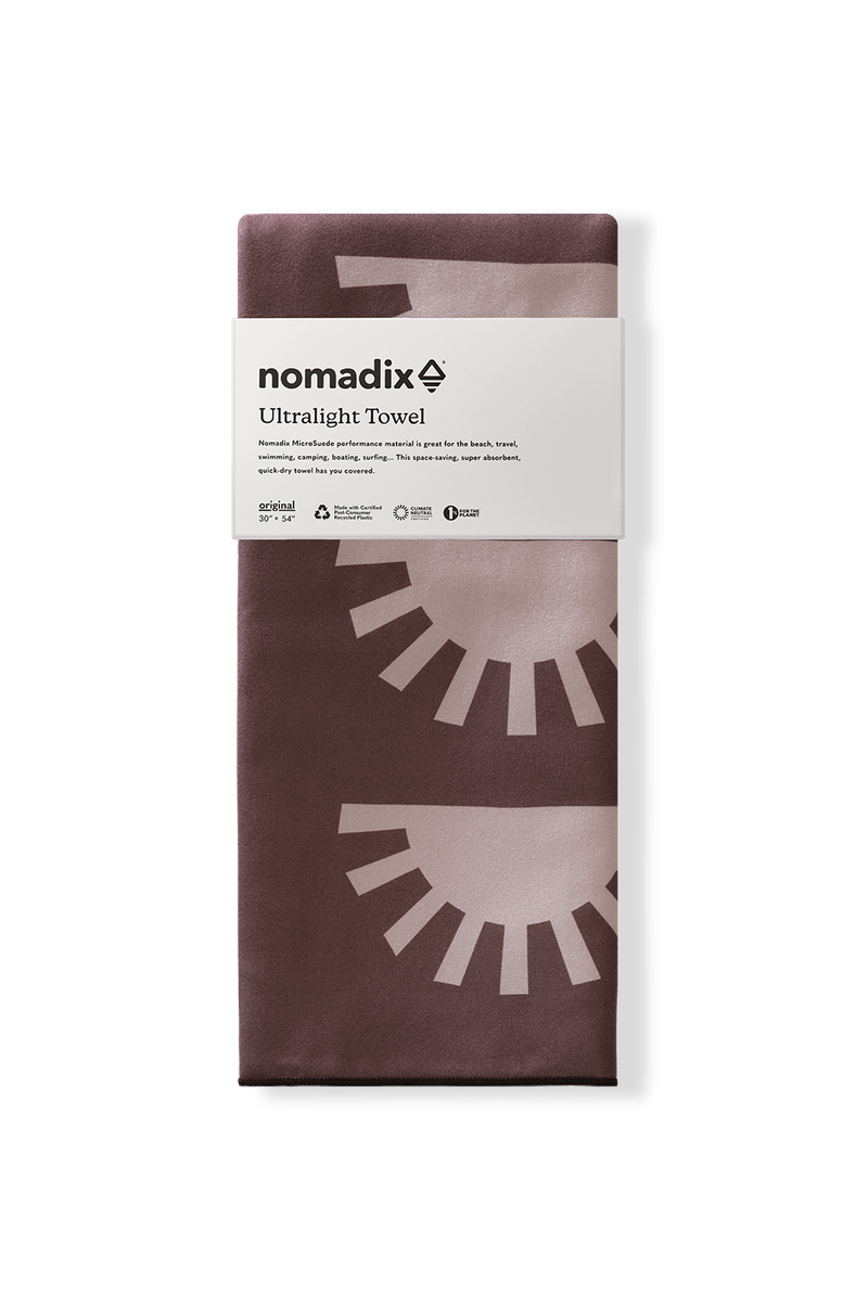 Ultralight Towel: Sunshine Burgundy