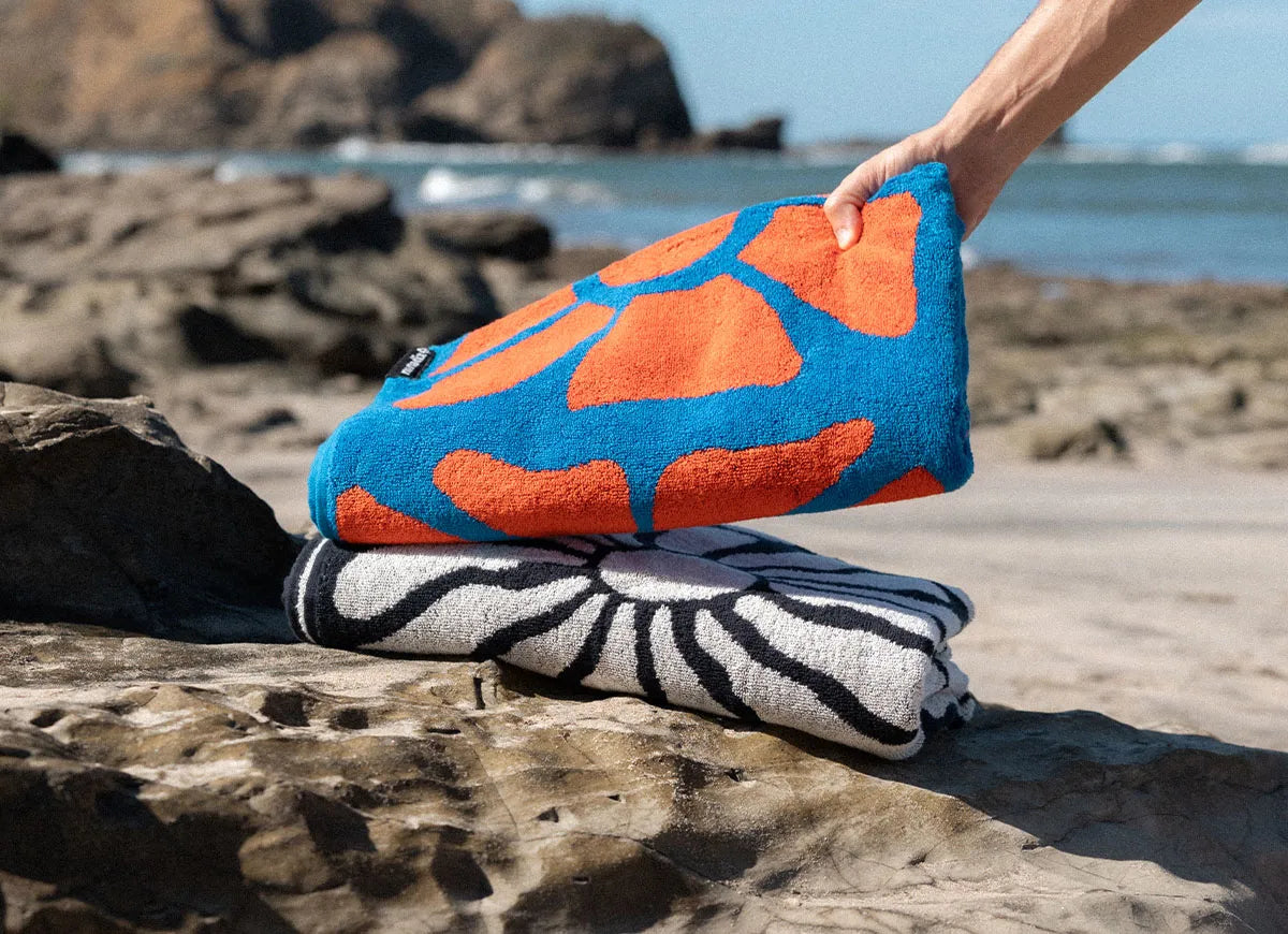 新品！BIRDWELL NOMADIX POSTCARD BEACH TOWEL Nomadix Eco-Friendly Beach, Travel and Camping Towels – Nomadix Canada
