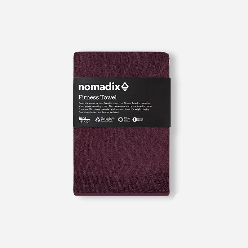 Serviette de fitness : Regenerative Burgundy