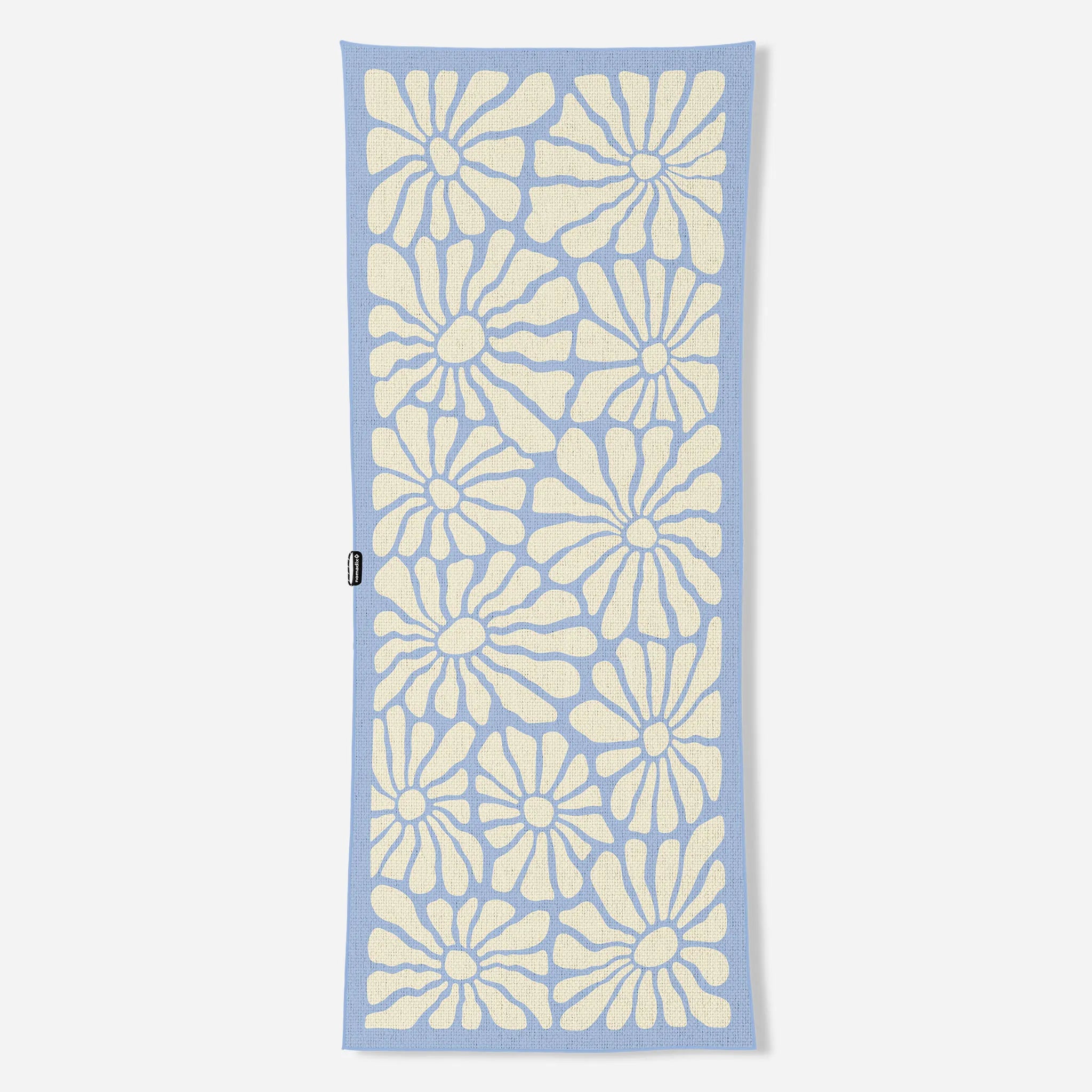 Serviette de voyage biologique : Lazy Daisy Coastal Blue