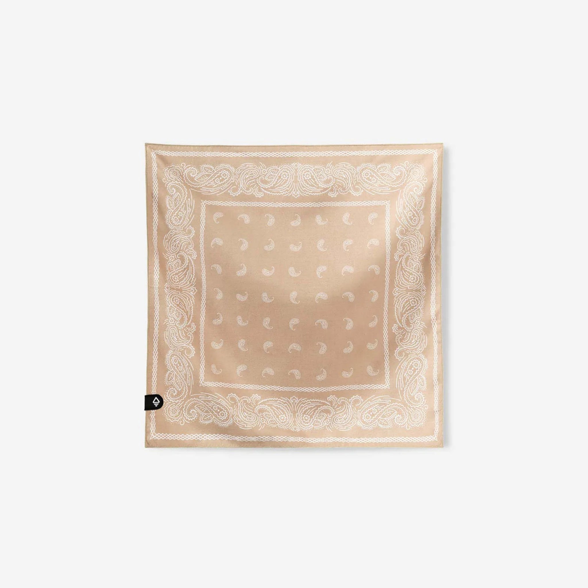 Bandana Towel: Paisley Tan