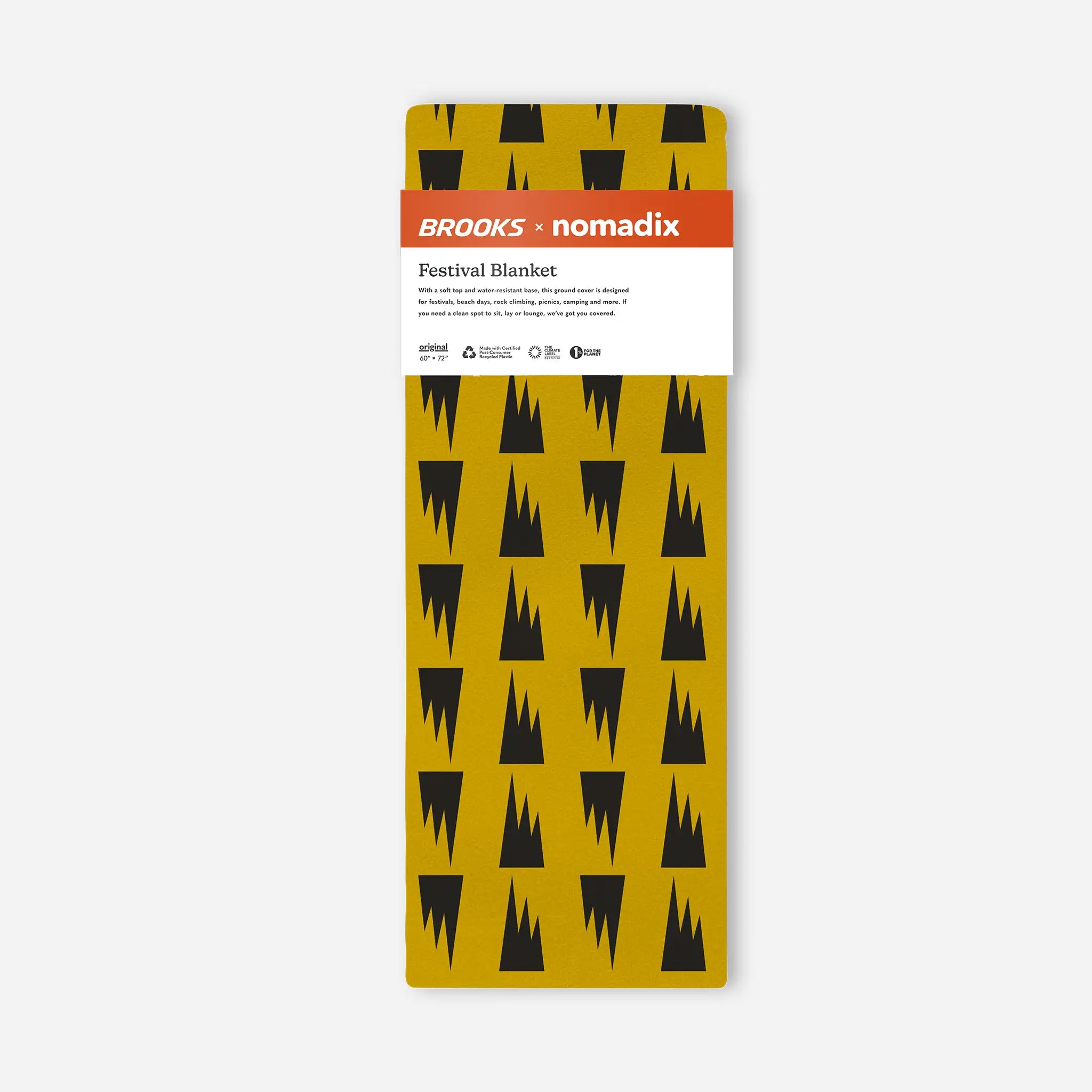 Festival Blanket x Brooks: Summit Expedition Yellow