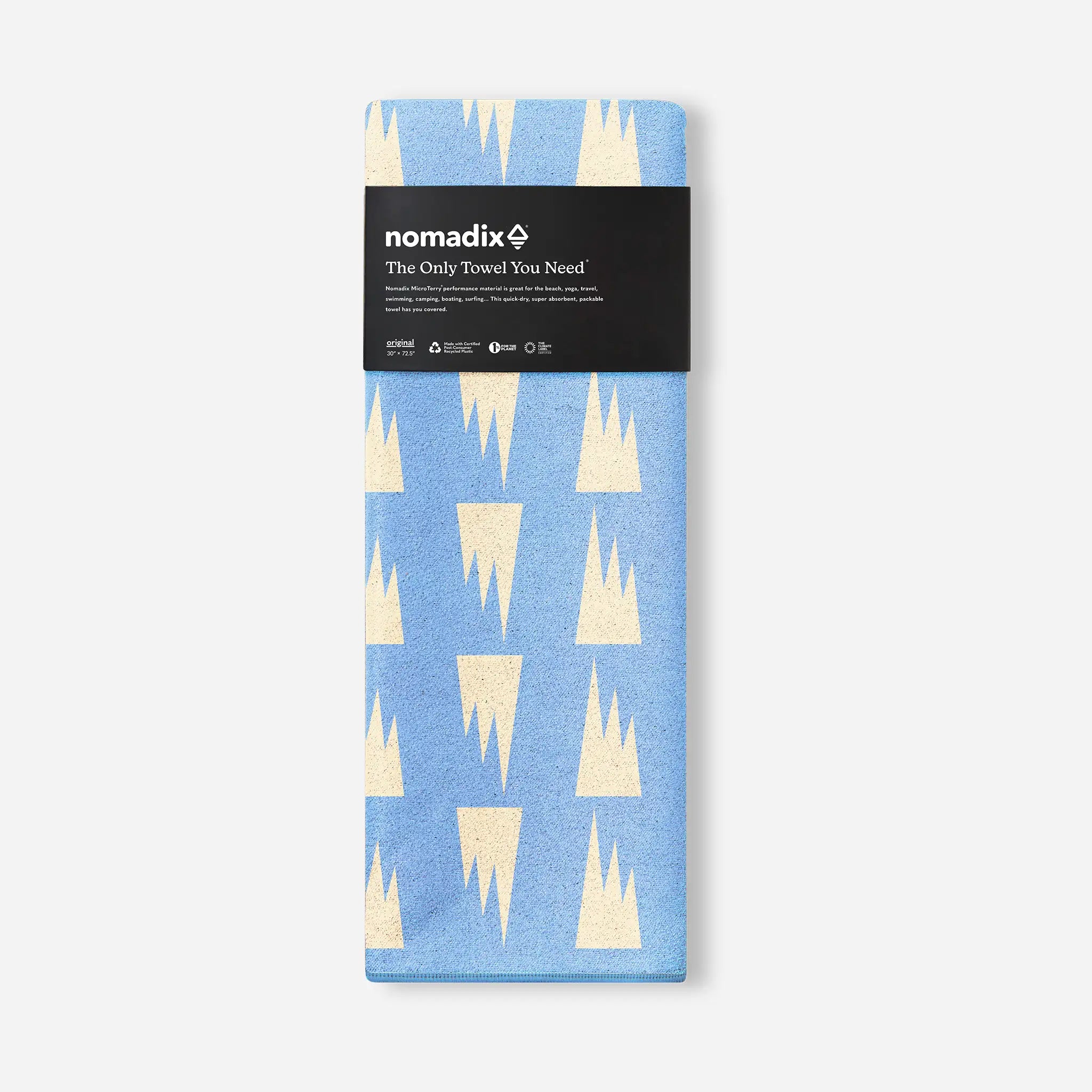 Original Towel: Summit Coastal Blue – Nomadix Canada