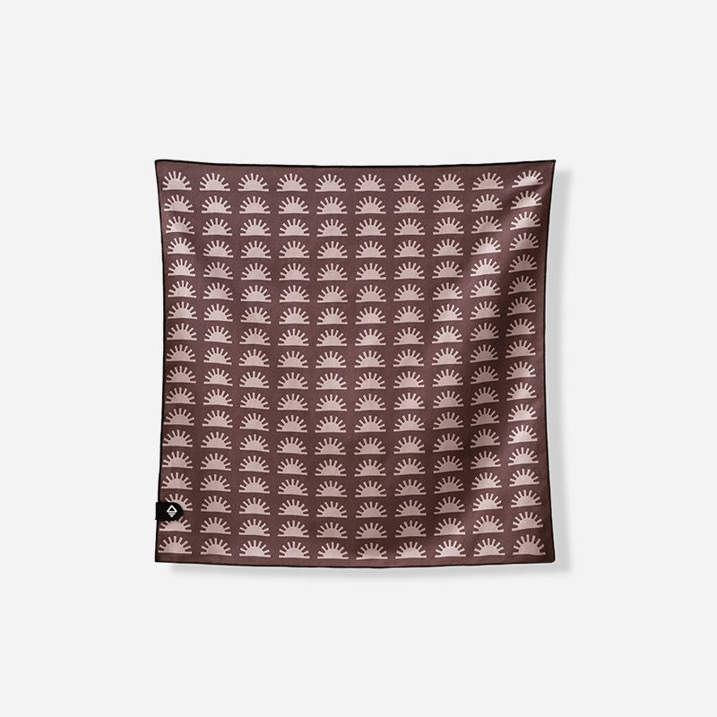 Bandana Towel: Sunshine Burgundy