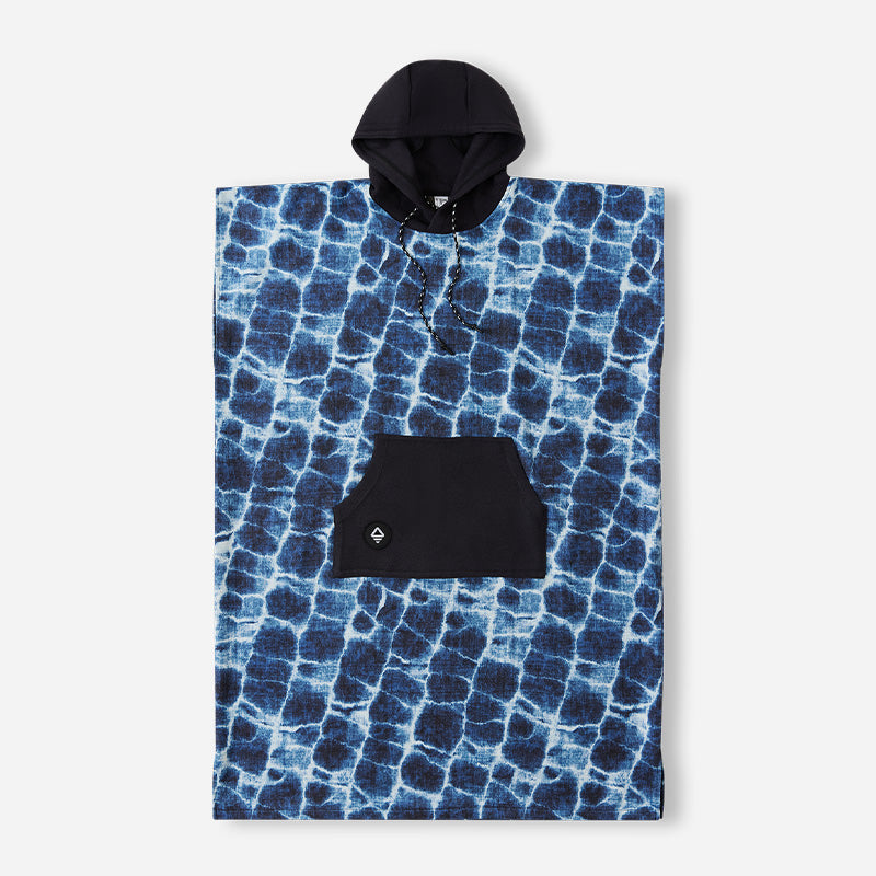 Poncho de changement: Agua Blue