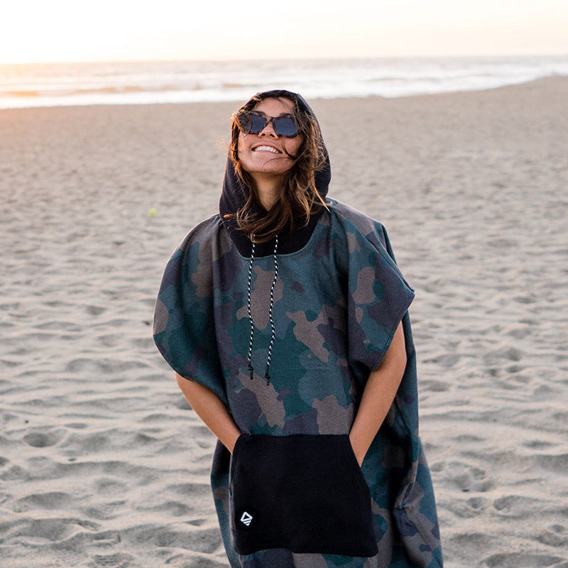 Changing Poncho: Camo Green