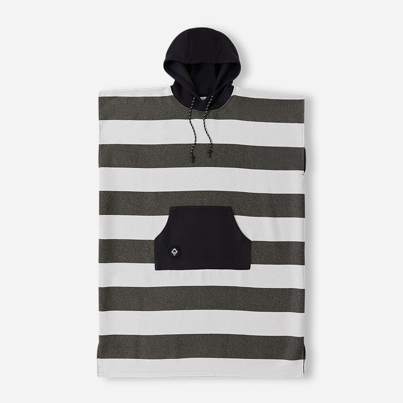 Poncho de changement: Stripes Noll Black