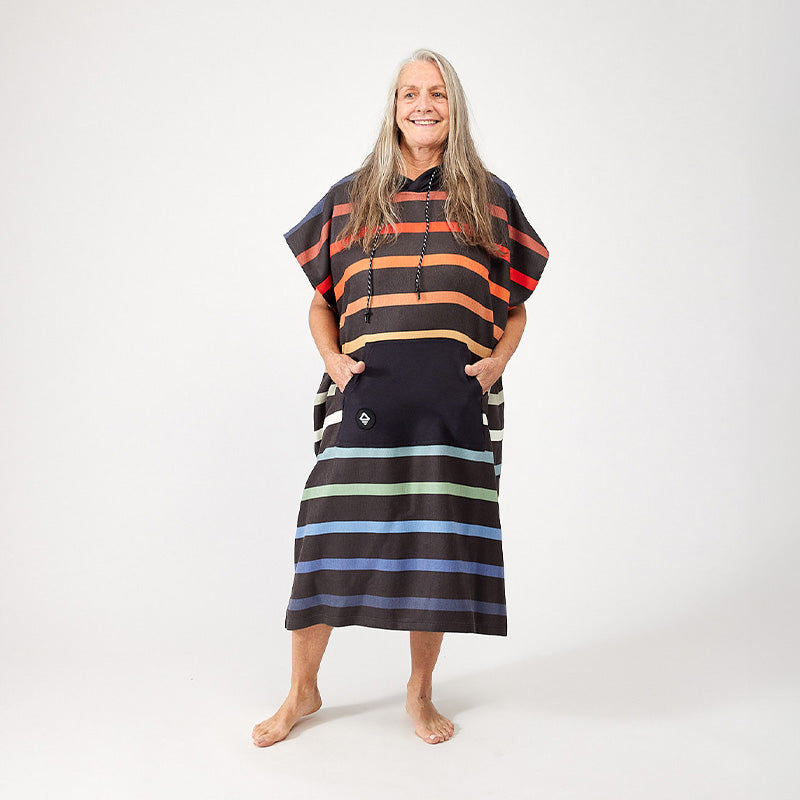 Changing Poncho: Pinstripes Multi