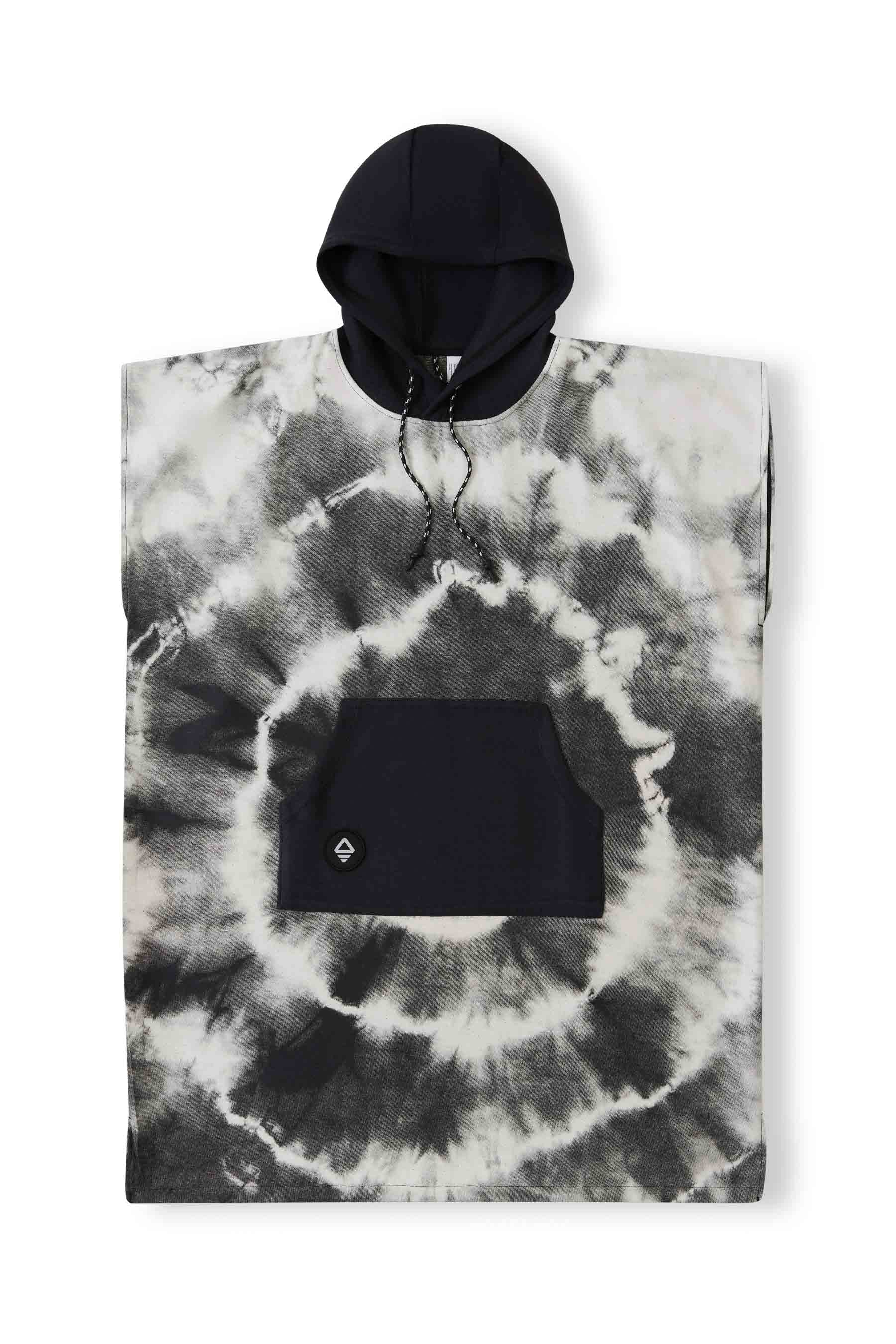 Poncho de changement: Tie Dye 