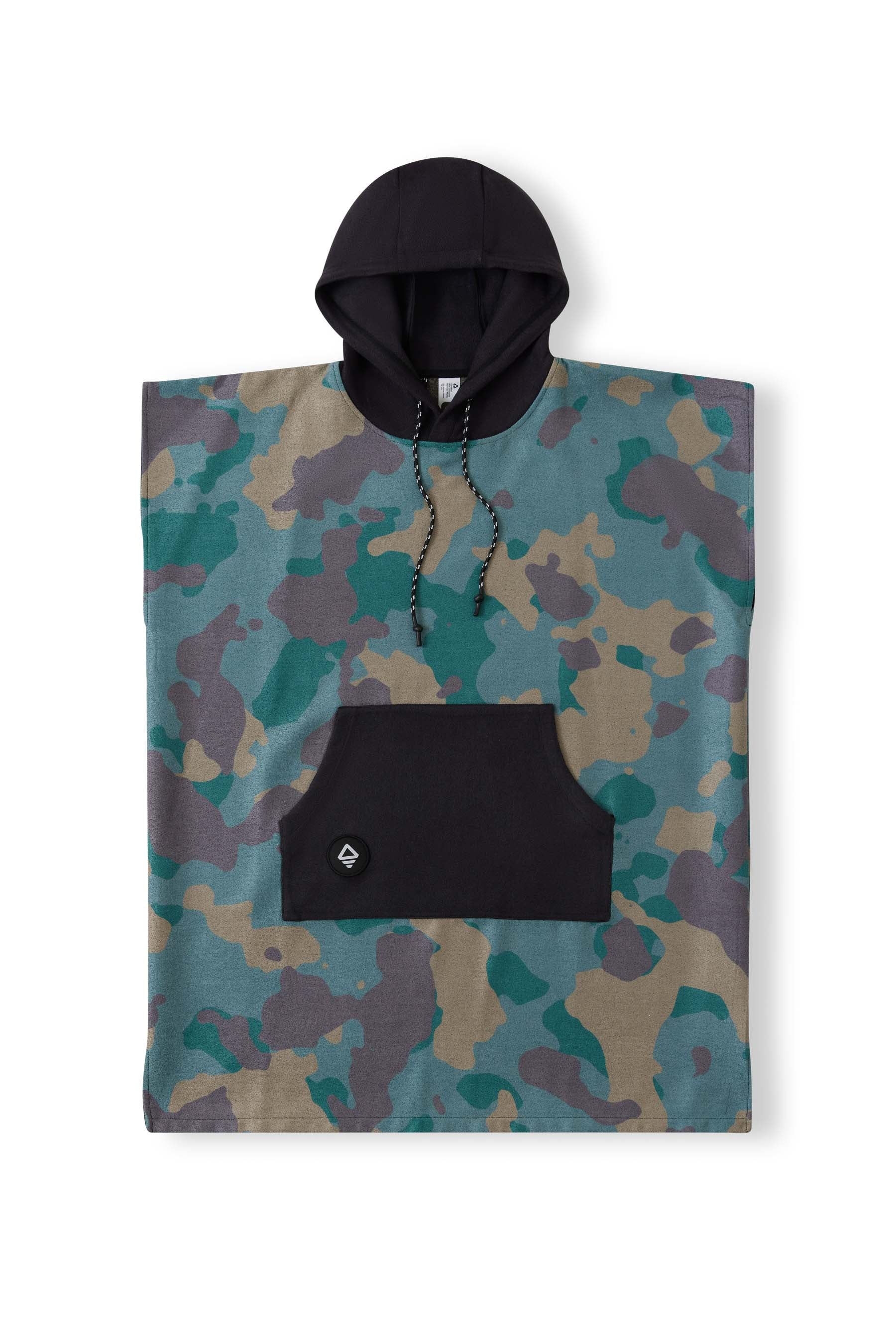 Poncho de changement: Camo Green 