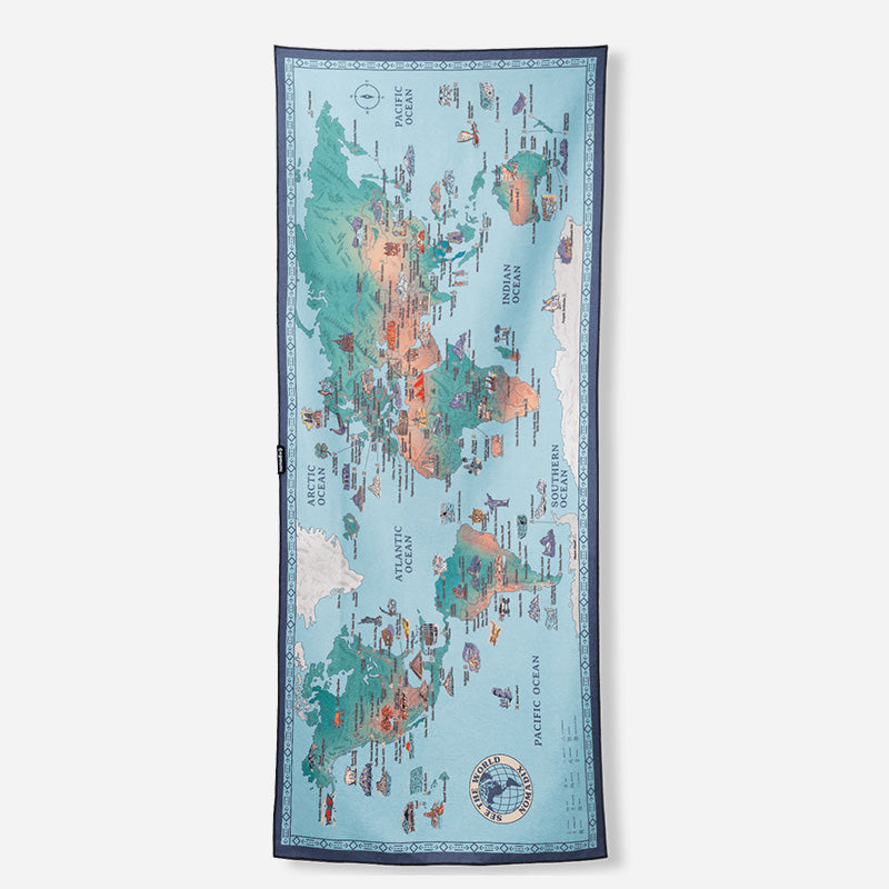 Original Towel: World Map
