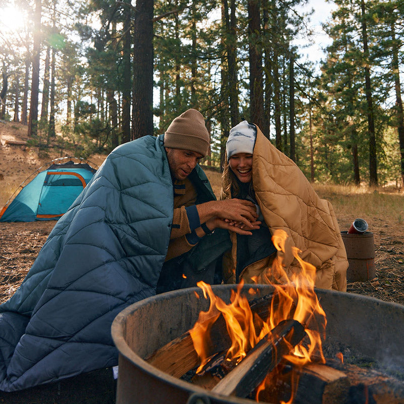 Puffer Blanket: Arctic Glow