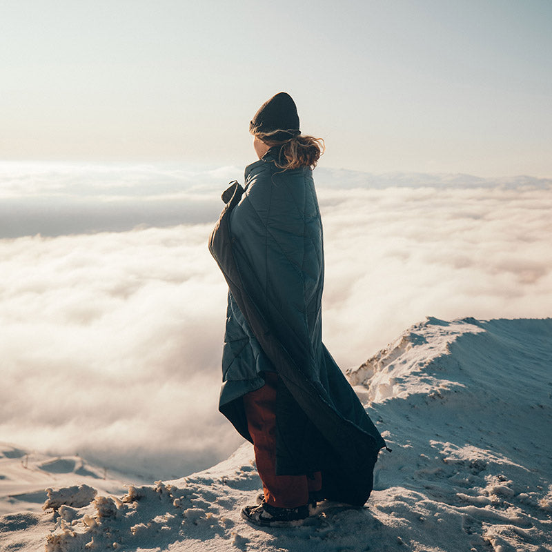 Puffer Blanket: Arctic Glow