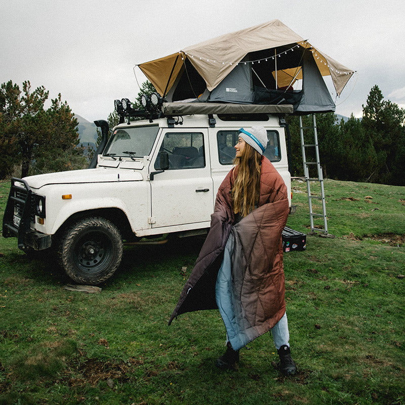 Puffer Blanket: Sunset Afterglow