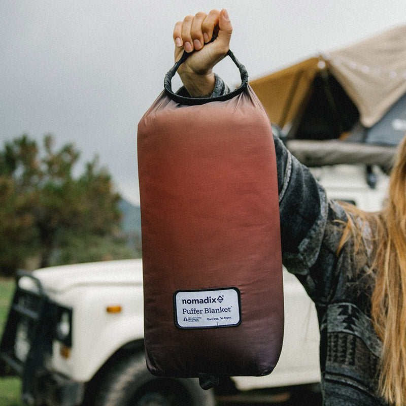 Puffer Blanket: Sunset Afterglow