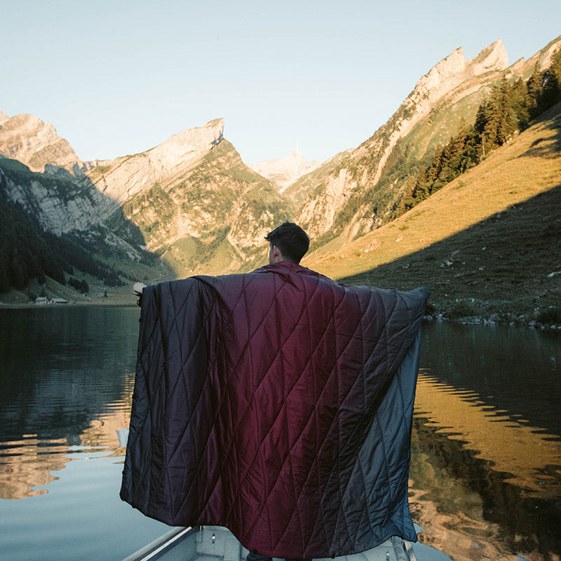 Puffer Blanket: Sunset Afterglow