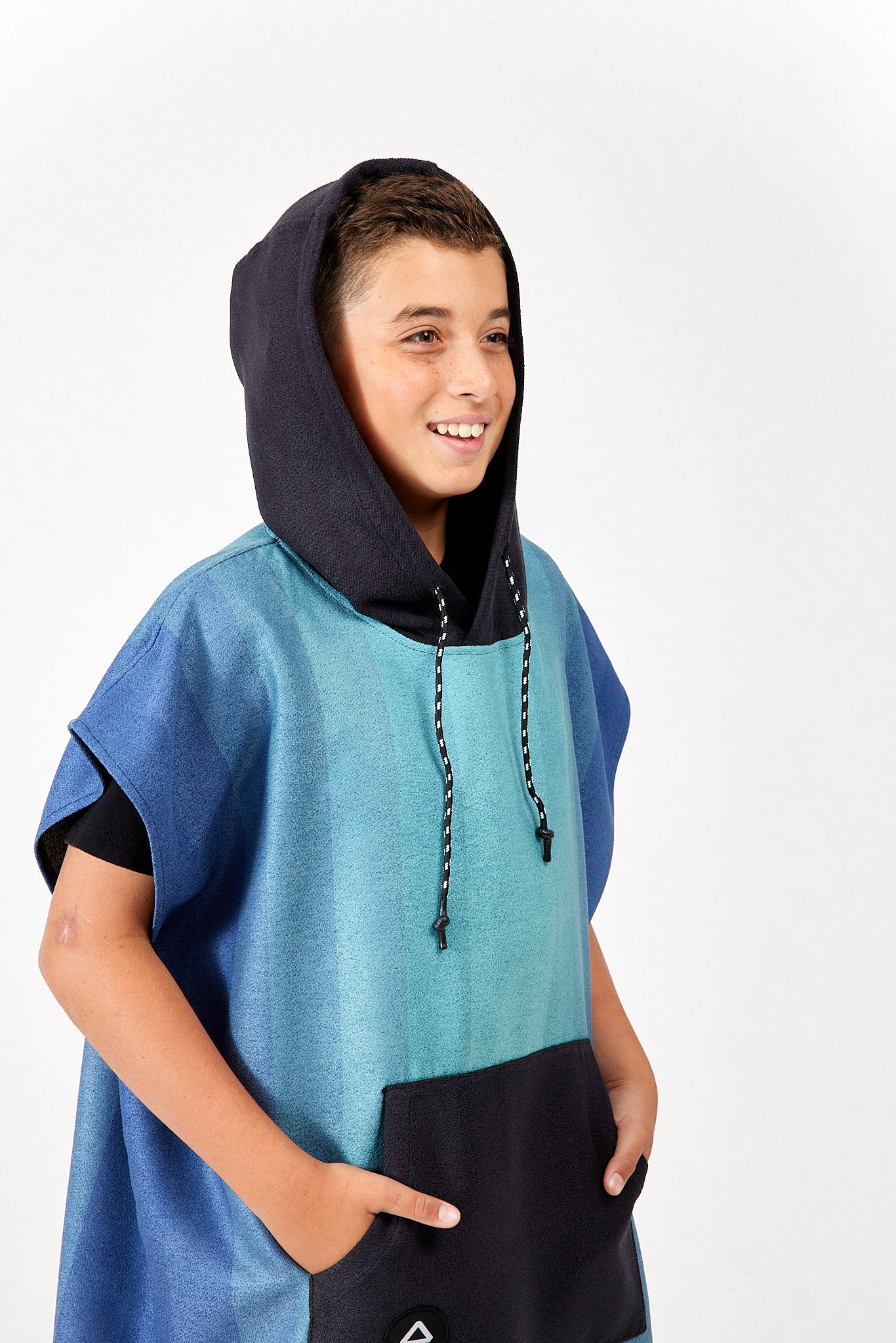 Poncho de changement: Zone Teal 