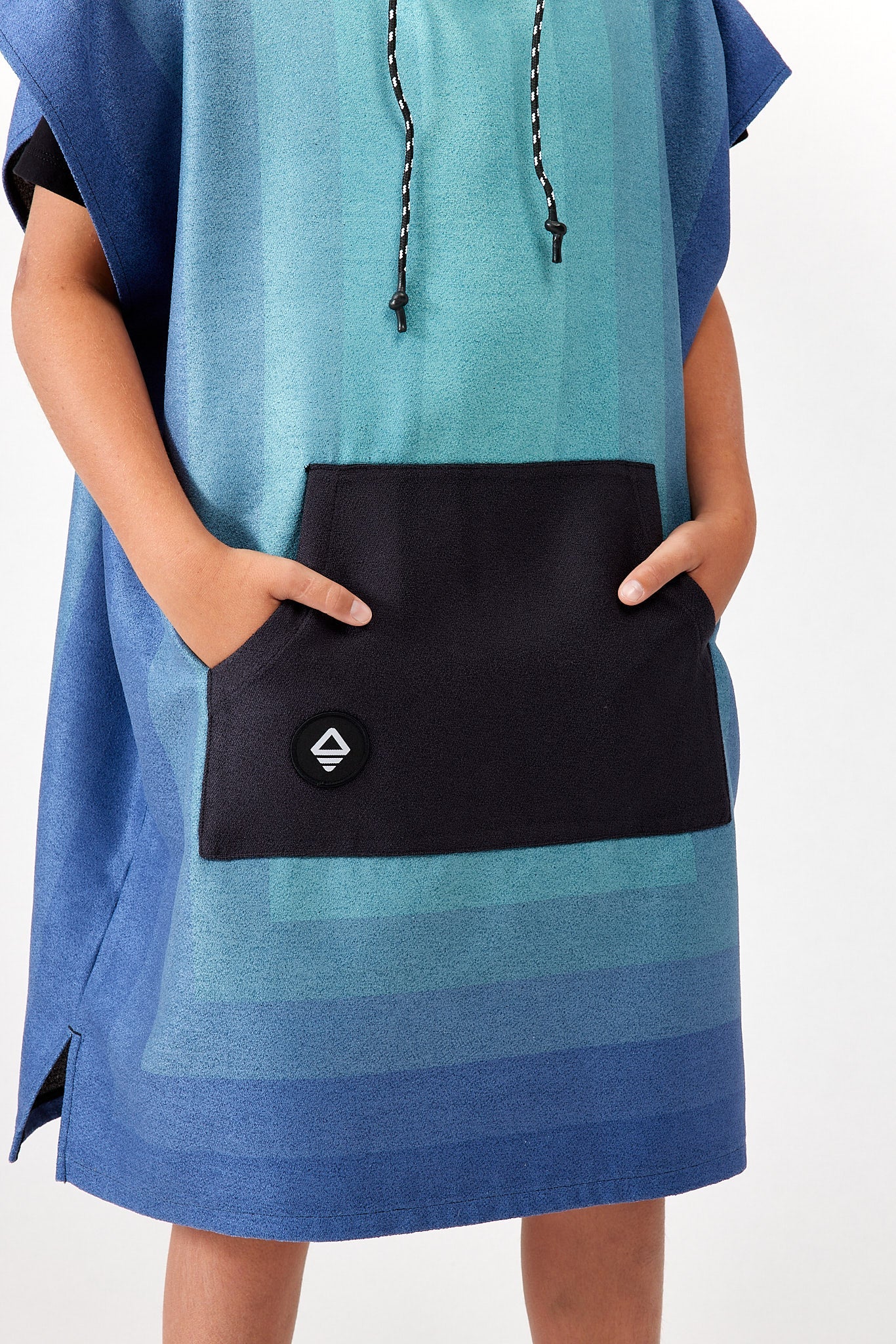 Poncho de changement: Zone Teal 