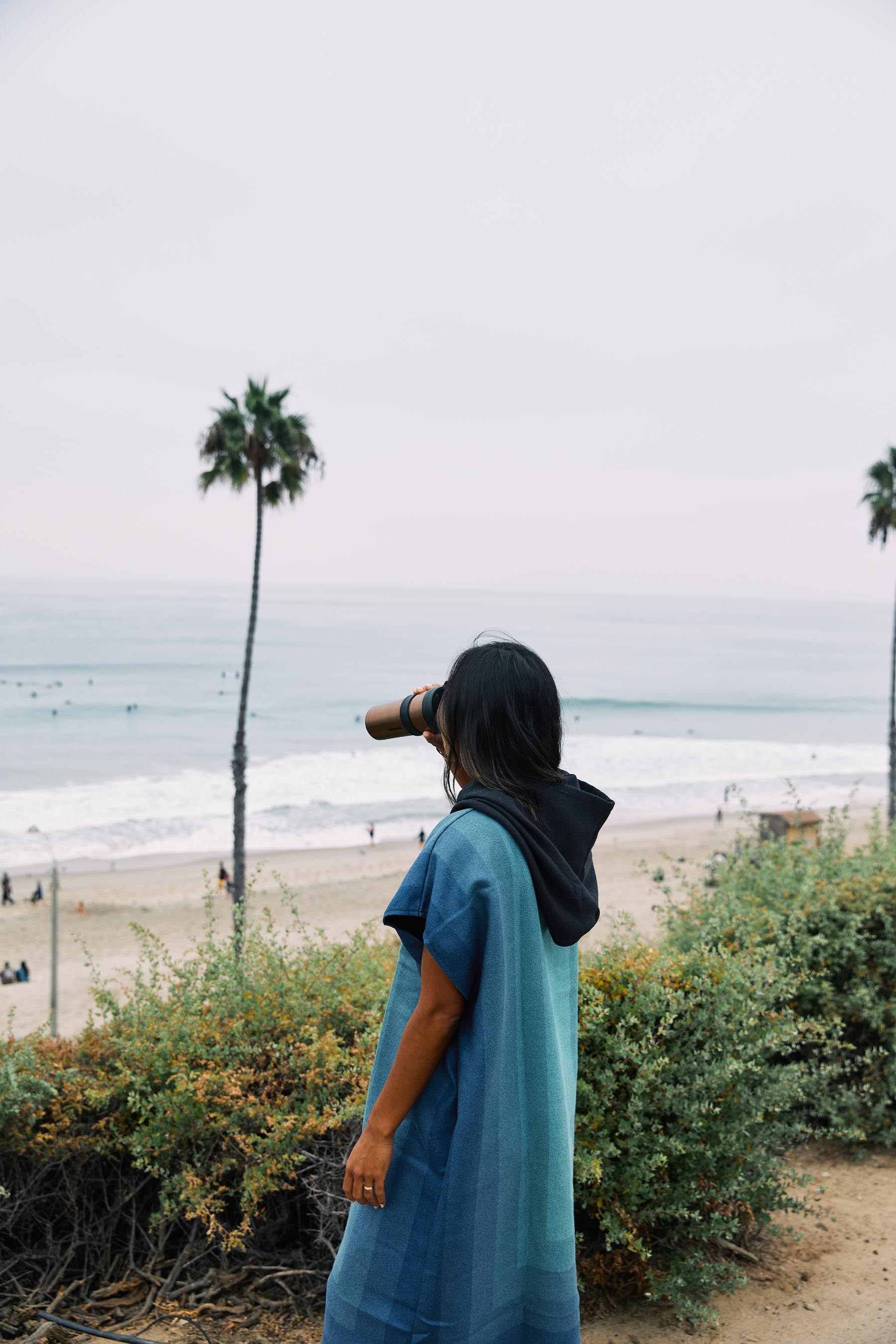 Poncho de changement: Zone Teal 