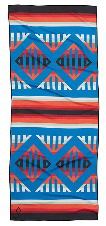 Serviette Originale: Bend Blue Orange